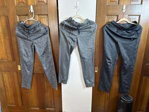 Lot of 3 boys Athletic Joggers Grey large and xl